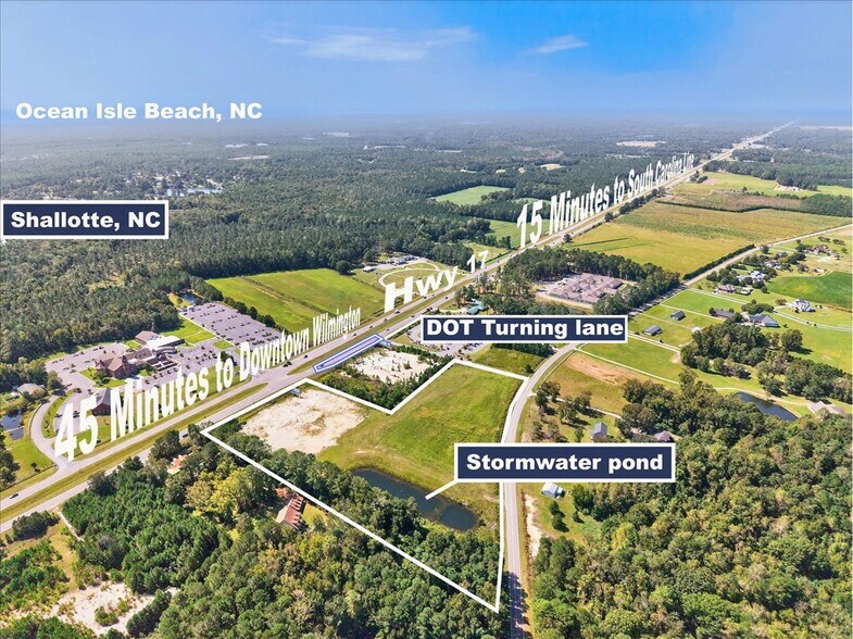 More Photos Of 5100 Ocean Hwy/Hwy 17, Shallotte Land For Sale