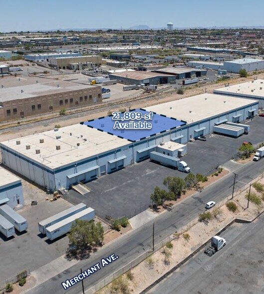 More Photos Of 7157 Merchant Ave, El Paso Warehouse For Lease