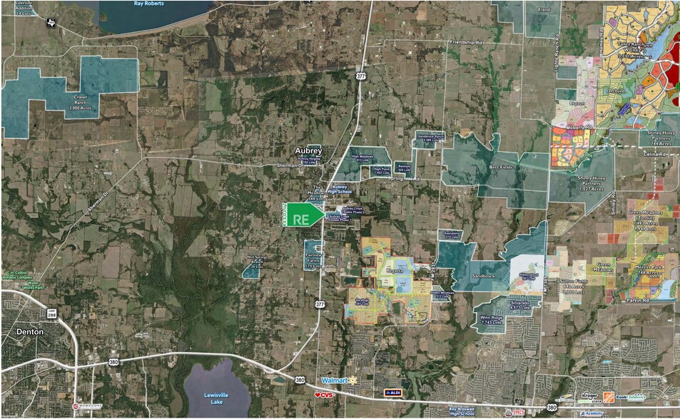 More Photos Of 1001 US-377, Aubrey Unknown For Lease