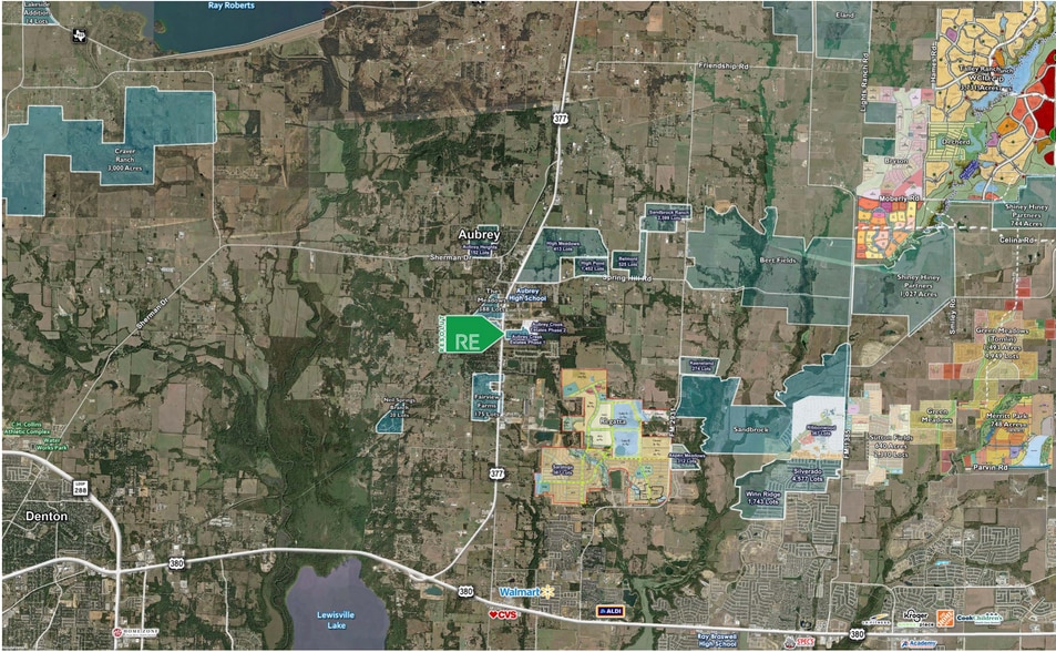 More Photos Of 1001 US-377, Aubrey Unknown For Lease