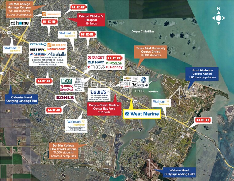 More Photos Of 7698 S Padre Island Dr, Corpus Christi Freestanding For Sale