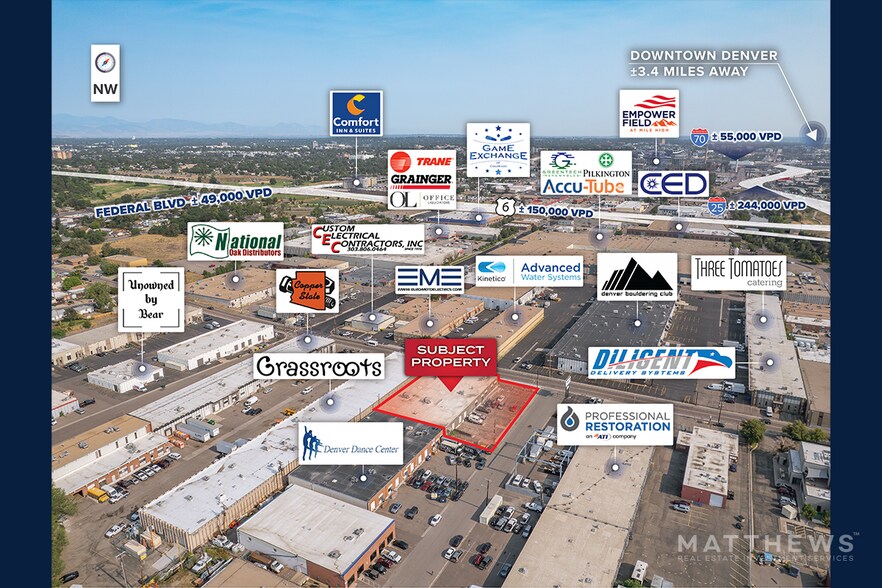 More Photos Of 2498 W 2nd Ave, Denver Warehouse For Lease