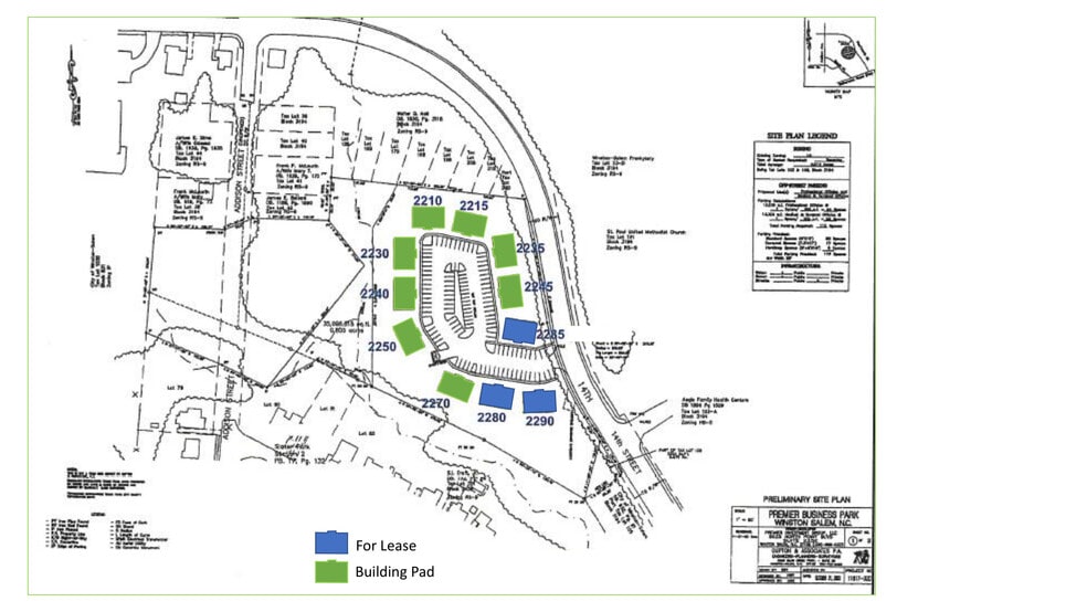 Primary Photo Of 2290 Premier Park Ln, Winston-Salem Land For Lease