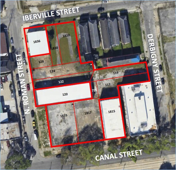 Primary Photo Of 1820 Iberville St, New Orleans Land For Lease