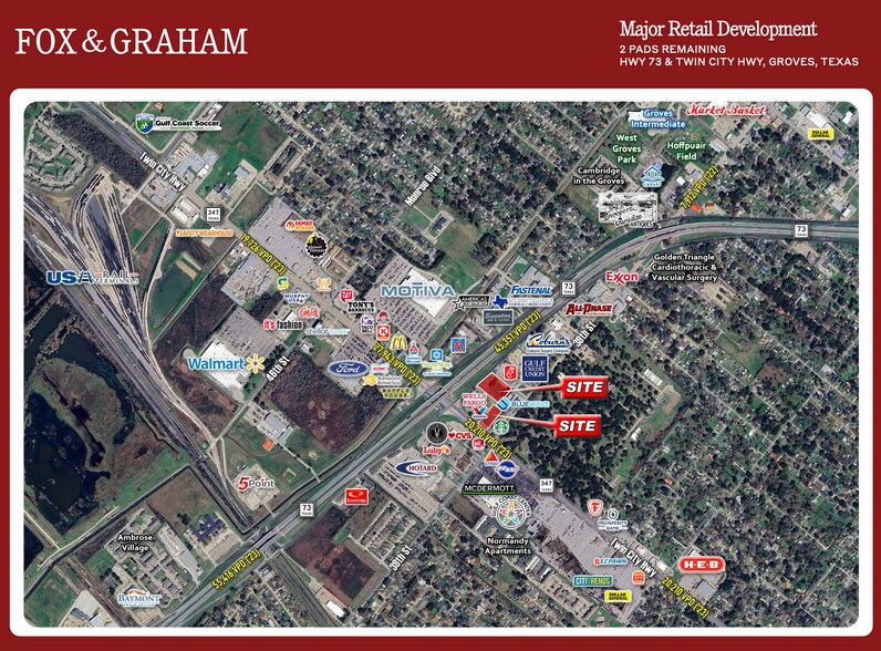 More Photos Of Highway 73 @ Twin City Highway, Groves Land For Lease