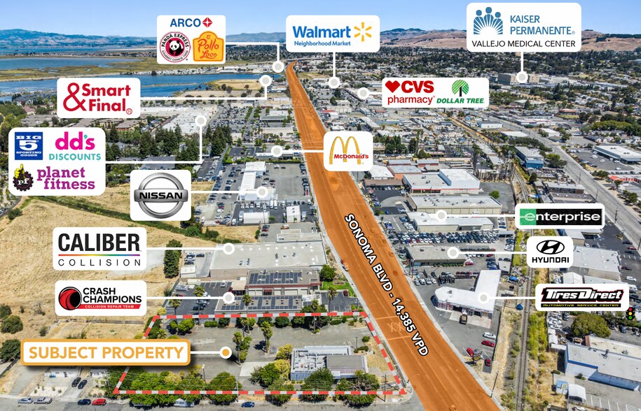 More Photos Of 3201 Sonoma Blvd, Vallejo Fast Food For Sale