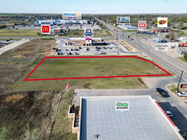 More Photos Of S. of SW/C at Meridian & 53rd St., Wichita Land For Sale