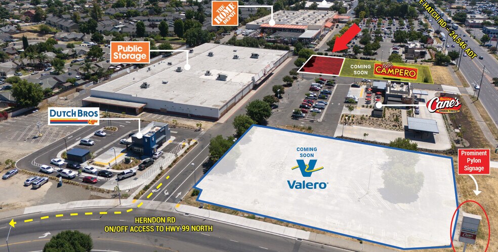 More Photos Of 1351 E Hatch Rd, Modesto General Retail For Sale