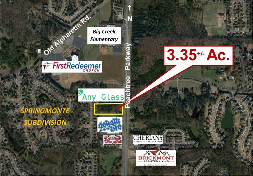 More Photos Of 2152 Peachtree Pkwy, Cumming Land For Sale