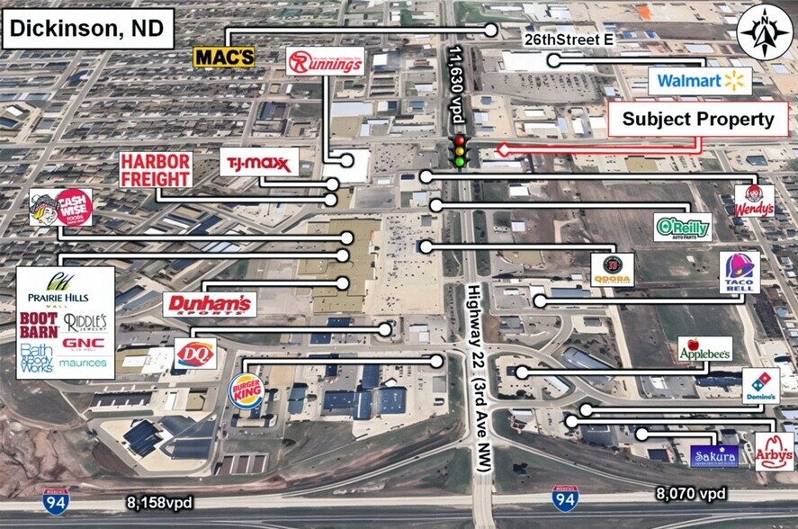 More Photos Of 2090 3rd Ave W, Dickinson Warehouse For Lease