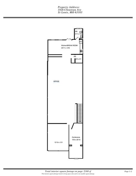 More Photos Of 1826 Chouteau Ave, Saint Louis Loft Creative Space For Sale