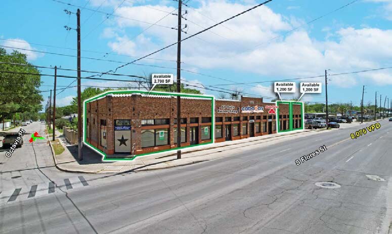 More Photos Of 4500-4512 S Flores St, San Antonio Storefront Retail Office For Lease