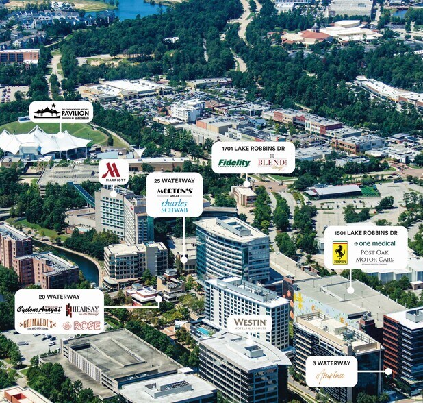 More Photos Of 20 Waterway Ave, The Woodlands General Retail For Lease