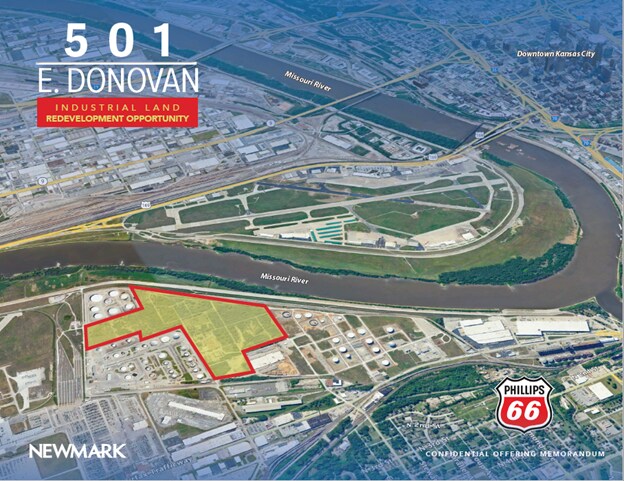 Primary Photo Of 501 E. Donovan Rd. rd, Kansas City Land For Sale