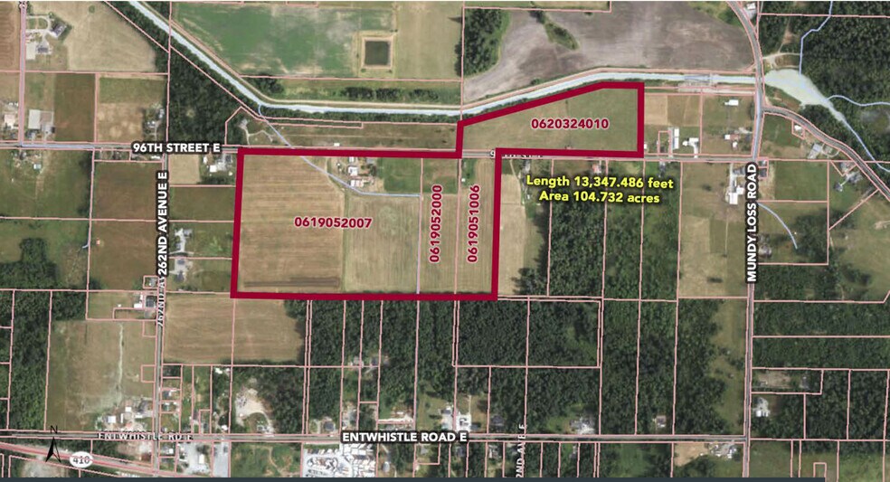 Primary Photo Of 26614 96th St E, Buckley Land For Sale