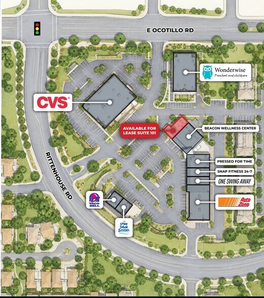 More Photos Of 21258 E Rittenhouse Rd, Queen Creek Storefront For Lease
