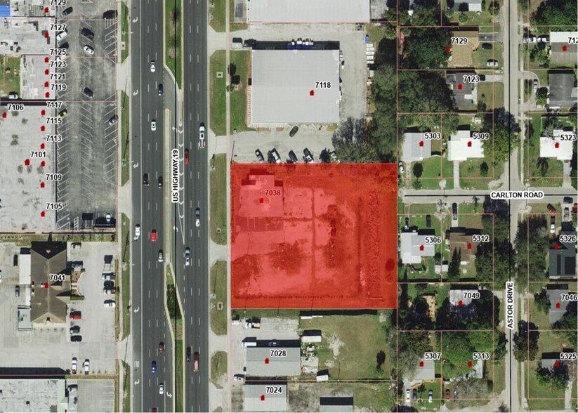 Primary Photo Of 7038 US Highway 19, New Port Richey Land For Sale