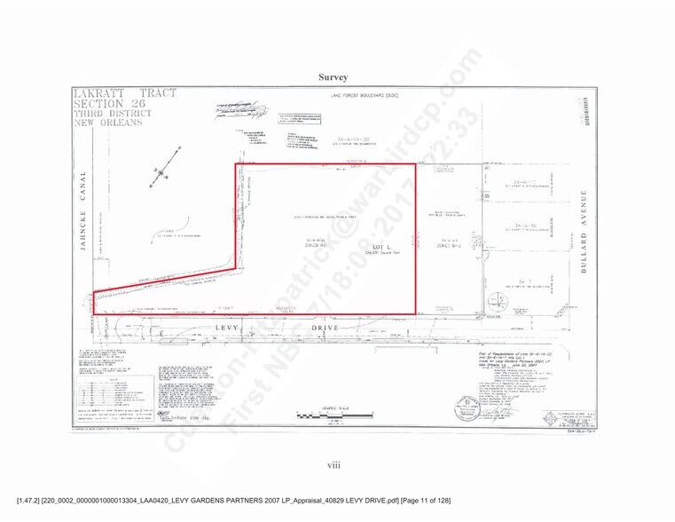 More Photos Of 12401 Levy Dr, New Orleans Land For Sale