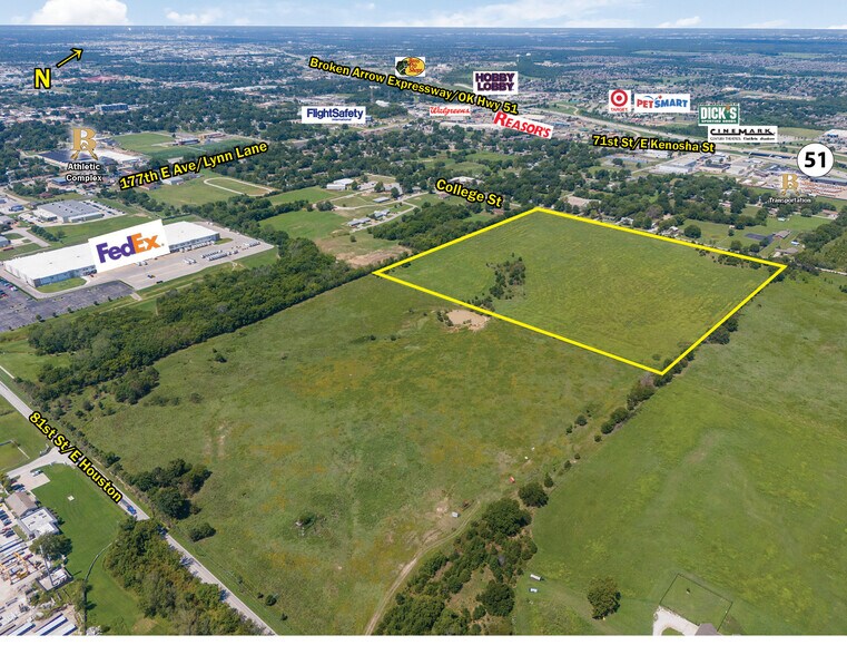 More Photos Of E 1525 E College St, Broken Arrow Land For Sale