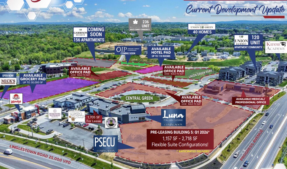 Primary Photo Of Linglestown Rd and Progress Ave, Harrisburg Land For Sale