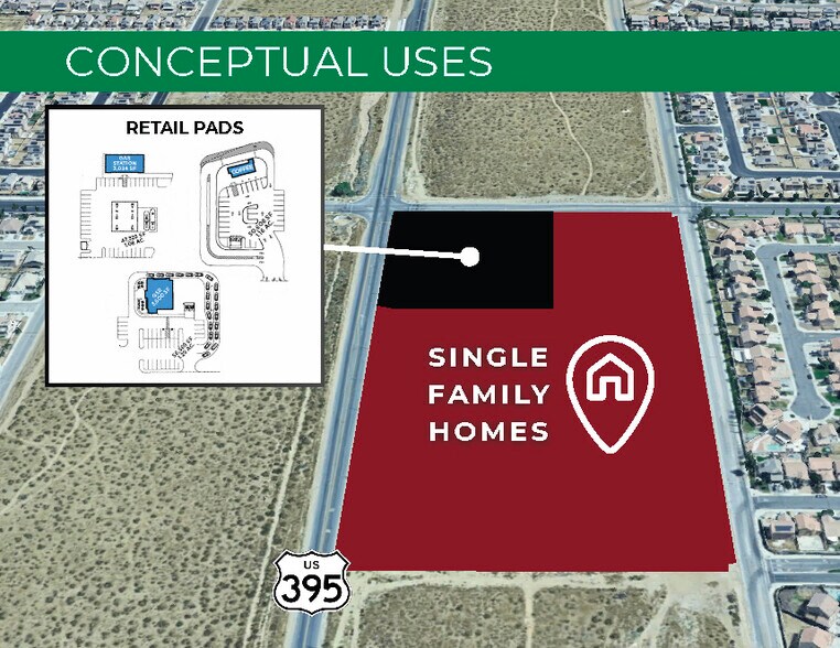 More Photos Of Hwy 395 @ La Mesa Rd., Victorville Land For Sale
