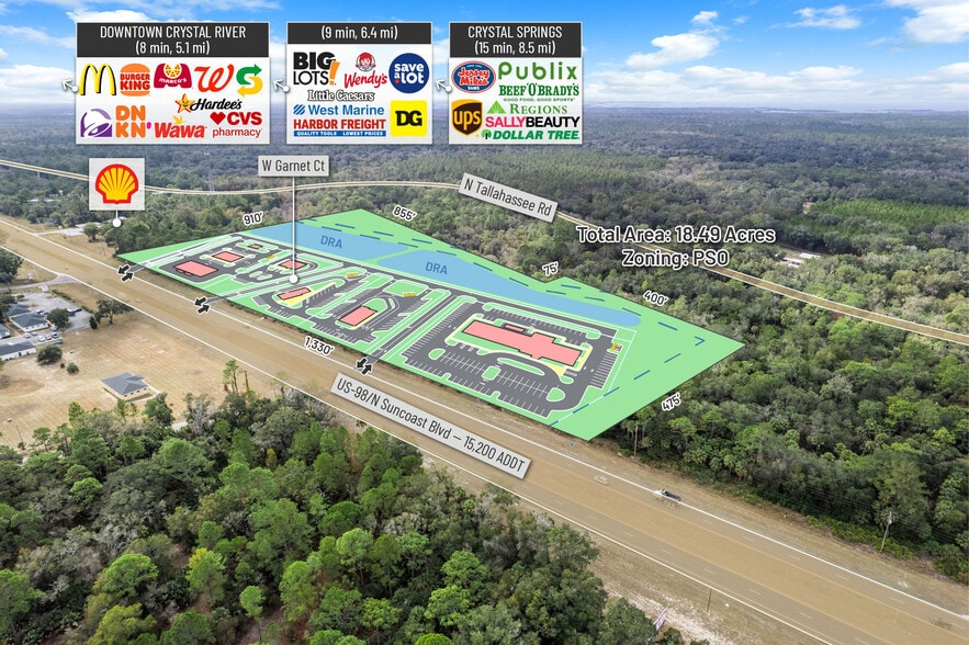 More Photos Of 11620 Garnet ct, Crystal River Land For Sale