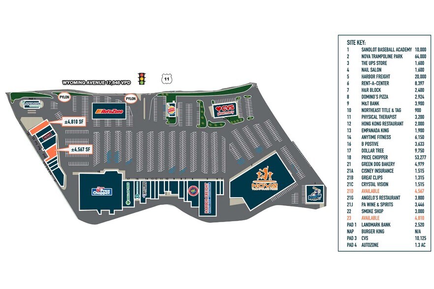 More Photos Of 1026 Wyoming Ave, Wyoming Unknown For Lease