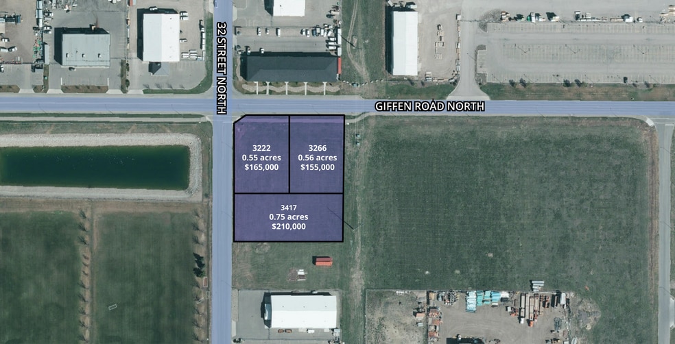 Primary Photo Of 3222 Giffen Rd N, Lethbridge Land For Sale