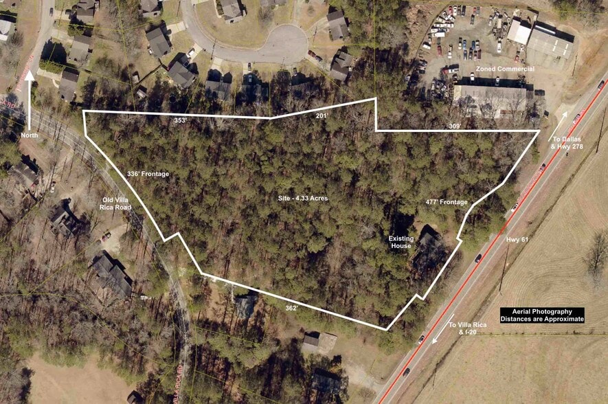 Primary Photo Of 894 Villa Rica Hwy, Dallas Land For Sale