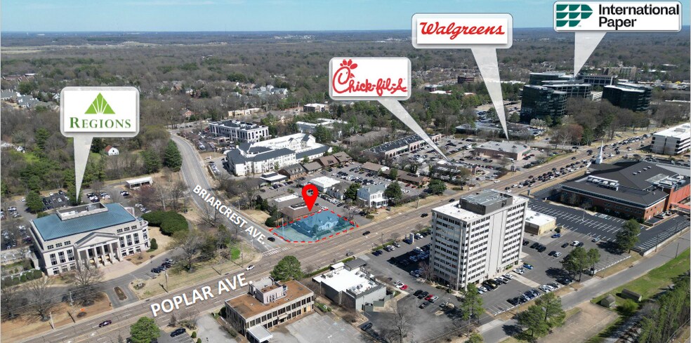 More Photos Of 6238 Poplar Ave, Memphis Office For Sale