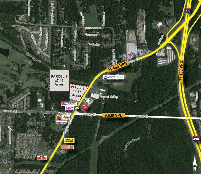 Primary Photo Of 8526 Stagecoach Rd, Little Rock Land For Sale