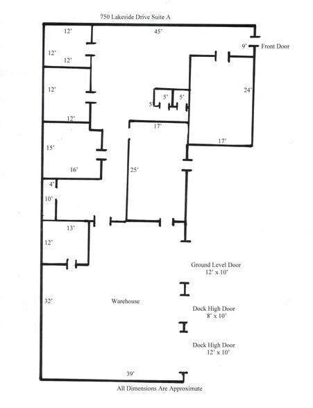 More Photos Of 750 Lakeside Dr, Mobile Light Distribution For Lease