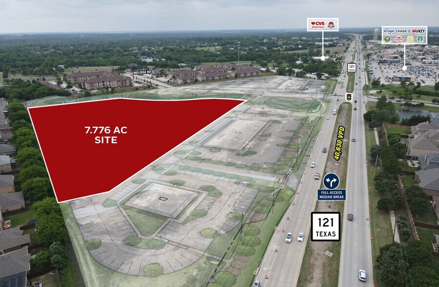 More Photos Of NEQ SH-121 Rd, Melissa Land For Sale