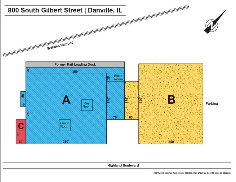 More Photos Of 800 S Gilbert St, Danville Warehouse For Lease