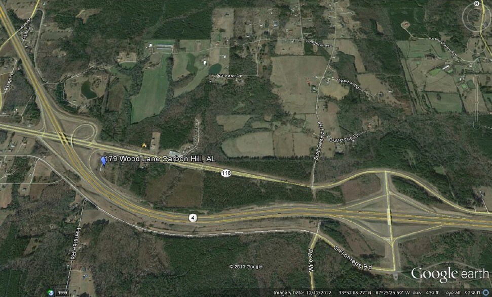 More Photos Of 179 Wood Ln, Carbon Hill Land For Sale