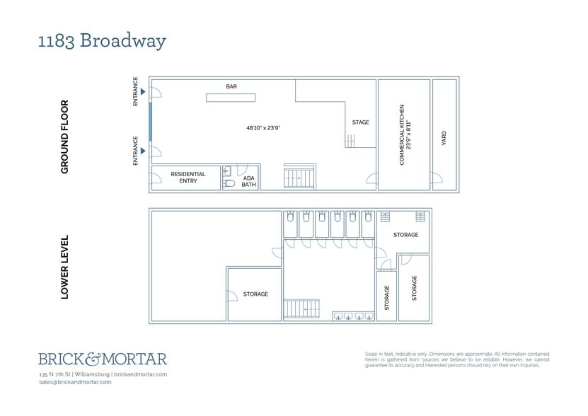 More Photos Of 1183 Broadway, Brooklyn Storefront Retail Residential For Lease