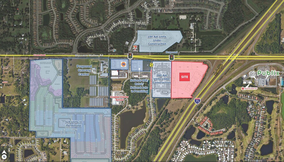 Primary Photo Of 5305-5505 Moccasin Wallow Rd, Palmetto Land For Lease