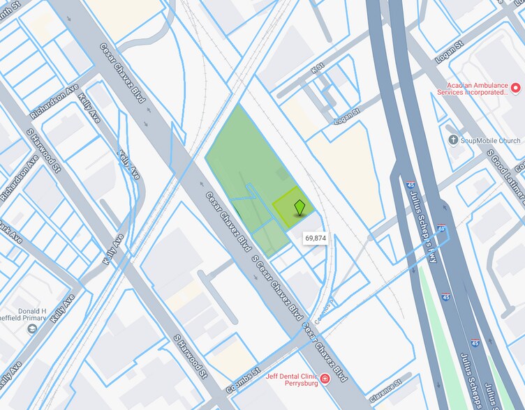 More Photos Of 2424 S Cesar Chavez Blvd, Dallas Refrigeration Cold Storage For Sale