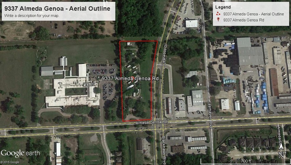 Primary Photo Of 9337 Almeda Genoa, Houston Land For Sale