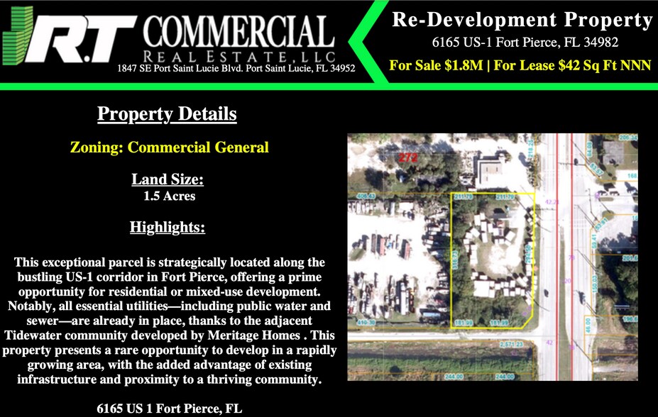 More Photos Of 6165 S US Highway 1, Fort Pierce Land For Sale