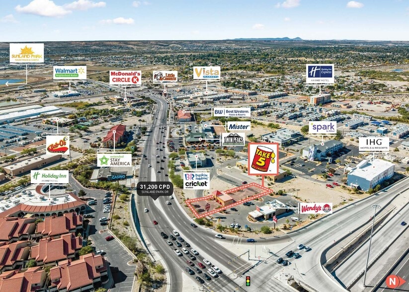 More Photos Of 915 Sunland Park Dr, El Paso Auto Repair For Sale