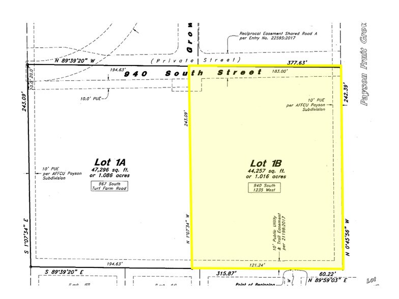 More Photos Of 1235 W 940 S, Payson Land For Sale