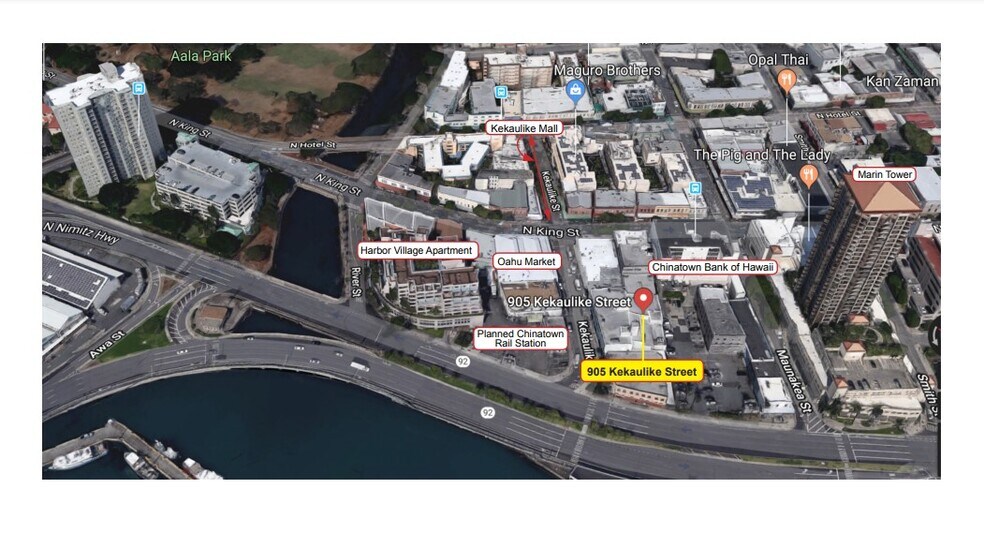 More Photos Of 901-905 Kekaulike St, Honolulu Storefront Retail Residential For Sale