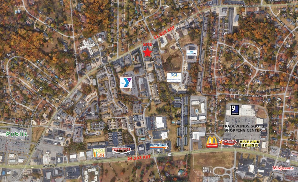 More Photos Of 1832 Memorial Dr, Clarksville Medical For Lease