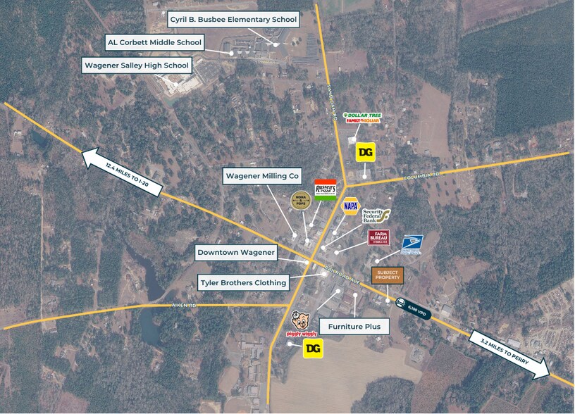 More Photos Of 206 Railroad Ave E, Wagener Freestanding For Sale