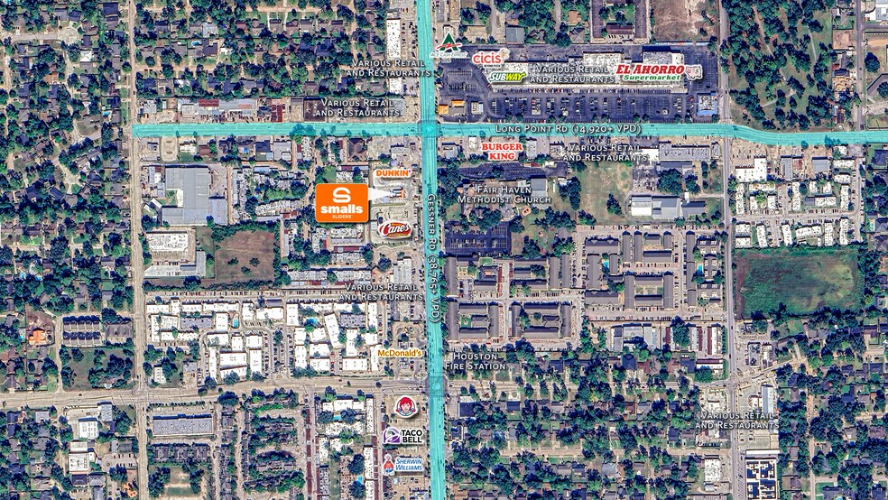 More Photos Of 1337 Gessner Rd, Houston Fast Food For Sale