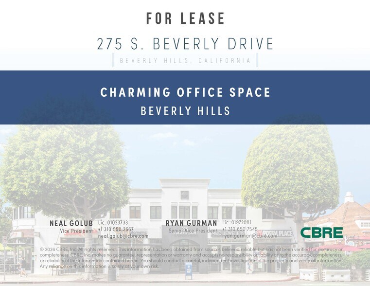 More Photos Of 269-281 S Beverly Dr, Beverly Hills Loft Creative Space For Lease