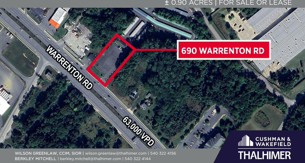 More Photos Of 690 Warrenton Rd, Fredericksburg Land For Sale