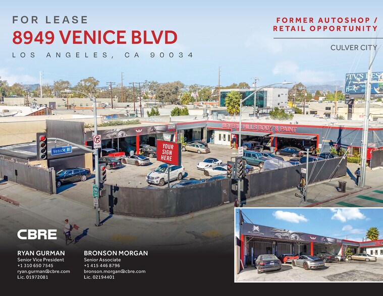 Primary Photo Of 8949-8951 Venice Blvd, Los Angeles Land For Lease