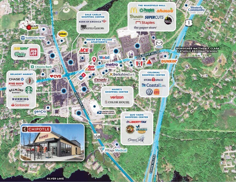 More Photos Of 60 Old Tower Hill Rd, South Kingstown Fast Food For Sale